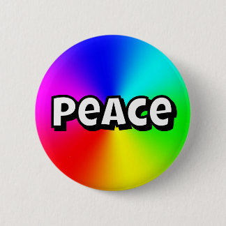 Peace Ronde Button 5,7 Cm