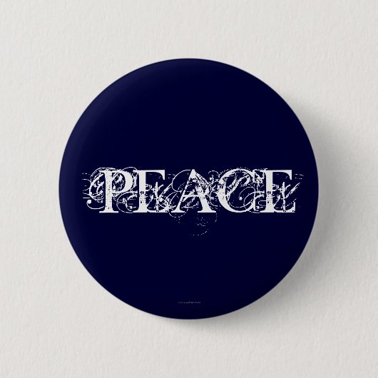 Peace Ronde Button 5,7 Cm (Voorkant)