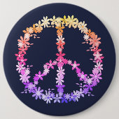 Peace Ronde Button 6,0 Cm (Voorkant)