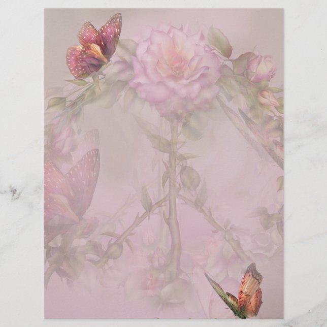 Peace Rozen Letterhead (Voorkant)