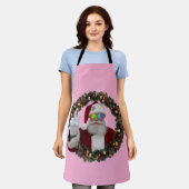 Peace Santa Christmas Apron Schort (Gedragen)