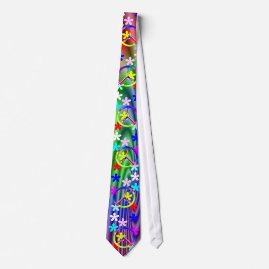 Peace Sgn- ventilatorvoeding Necktie Stropdas (Voorkant)