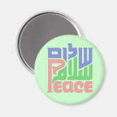 Peace Shalom Salaam magneet (Voorkant / Achterkant)