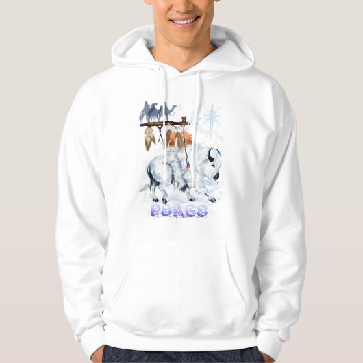 PEACE-Shirten Hoodie (Voorkant)