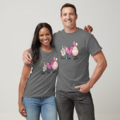 Peace Sign Love Easter Egg Hunting Funny Easter Da T-shirt (Unisex)
