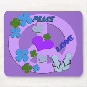 Peace Sign Mousepad Muismat