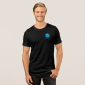 Peace sign pickleball mannen t-shirt (Voorkant volledig)
