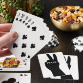 PEACE SIGN POKERKAARTEN (Insitu)