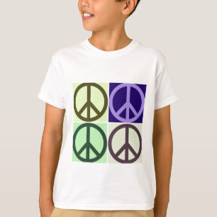Peace Sign Pop Art T-shirt