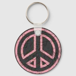 Peace Sign-Sleutelhanger Sleutelhanger