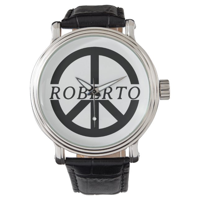 Peace Sign Watch Horloge (Voorkant)
