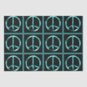 PEACE SIGN-weefselpapier Tissuepapier (Voorkant)
