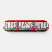 Peace-skateboard Skateboard (Horizontaal)