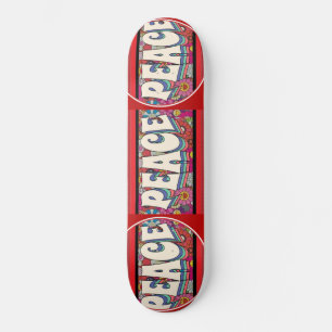 Peace-skateboard Skateboard