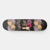Peace-skateboard Skateboard (Horizontaal)