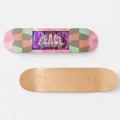 Peace-skateboard Skateboard (Horizontaal)