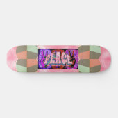 Peace-skateboard Skateboard (Horizontaal)