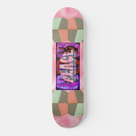 Peace-skateboard Skateboard (Voorkant)
