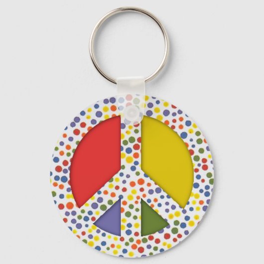 Peace Sleutelhanger (Voorkant)
