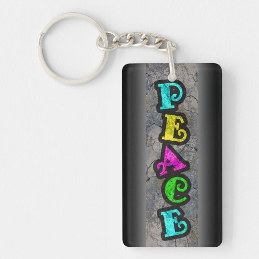 Peace Sleutelhanger (Voorkant)