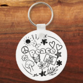 Peace Sleutelhanger (Voorkant)