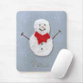 Peace sneeuwmousepad muismat (Met muis)