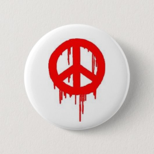 Peace SPrayverf-Button Ronde Button 5,7 Cm (Voorkant)