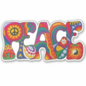 Peace Sticker (Voorkant)