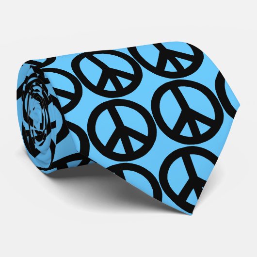 Peace Stropdas (Opgerold)