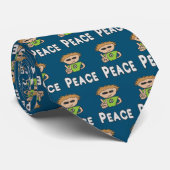Peace Stropdas (Opgerold)