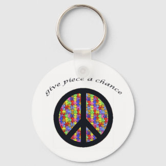peace_stuk sleutelhanger
