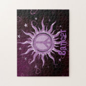 Peace Sun Cancer Legpuzzel (Verticaal)