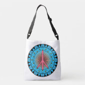 Peace ~ Sun Crossbody Tas (Achterkant)