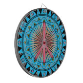 Peace ~ Sun Dartbord (Voorkant Links)