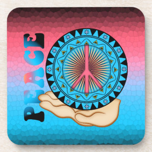 Peace ~ Sun Drankjes Onderzetter