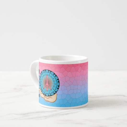 Peace ~ Sun Espresso Kop (Voorkant links)