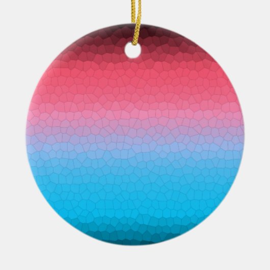 Peace ~ Sun Keramisch Ornament (Voorkant)