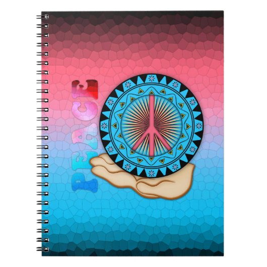Peace ~ Sun Notitieboek (Voorkant)