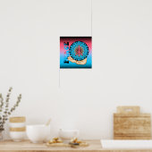 Peace ~ Sun Poster (Keuken)