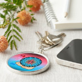 Peace ~ Sun Sleutelhanger (Zijkant)