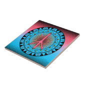 Peace ~ Sun Tegeltje (Zijkant)