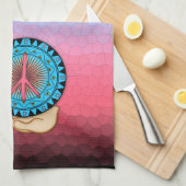 Peace ~ Sun Theedoek (Quarter Fold)