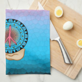 Peace ~ Sun Theedoek (Quarter Fold)