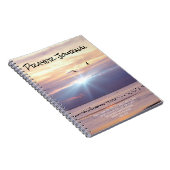 Peace Sunset Ocean Prayer Journal Notitieboek (Rechterzijde)