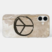 Peace Symbol Hippie Love 1960s Sign Mud Soiled Case-Mate iPhone Case (Achterkant (horizontaal))