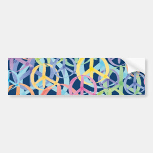 Peace Symbols Art Bumpersticker