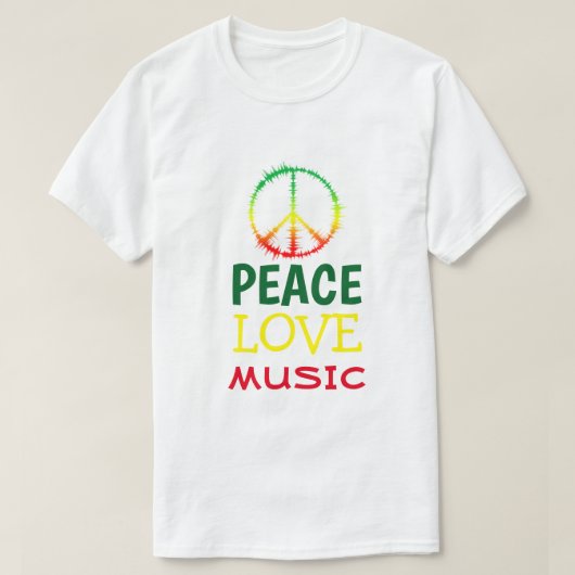 Peace T-shirt (Design voorkant)