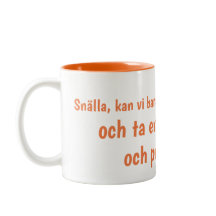 Peace Talks: koffie-Mok