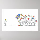 Peace Tank Poster (Voorkant)