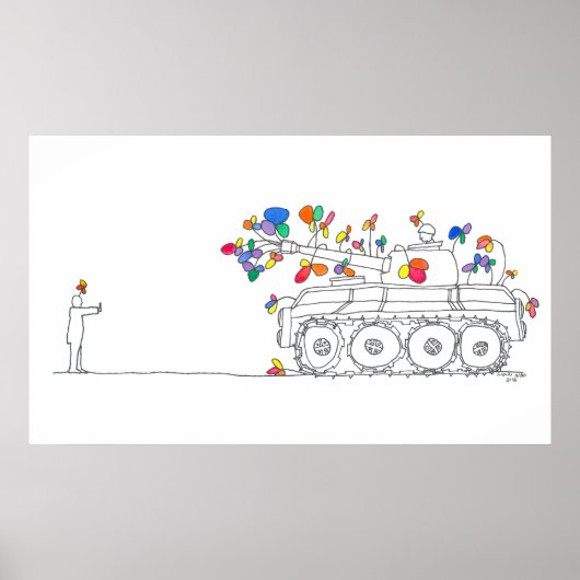 Peace Tank Poster (Voorkant)